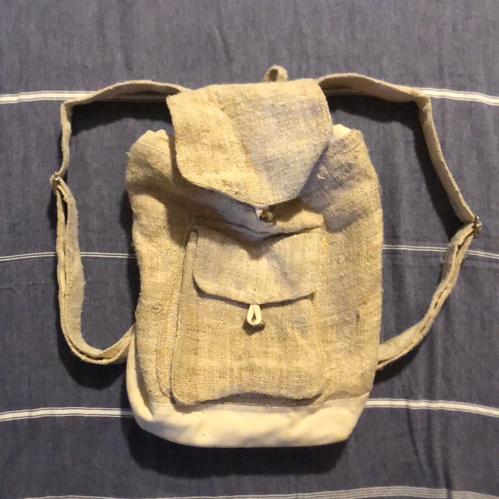Flying High, Small 100% hemp backpack